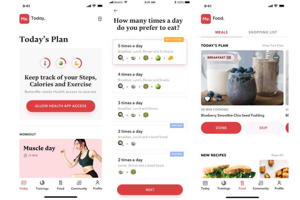 BetterMe Personal Plan