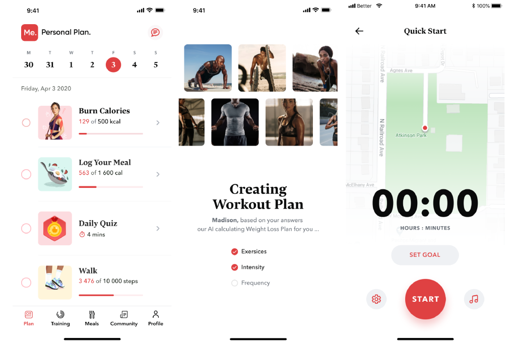 BetterMe Workout Plan