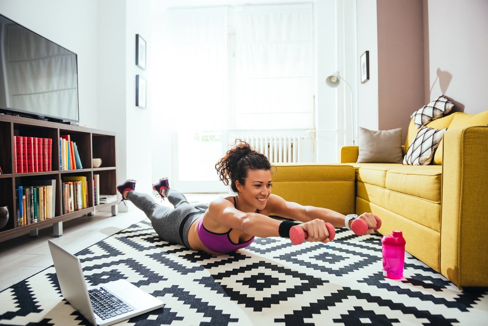 ways to exercise at home