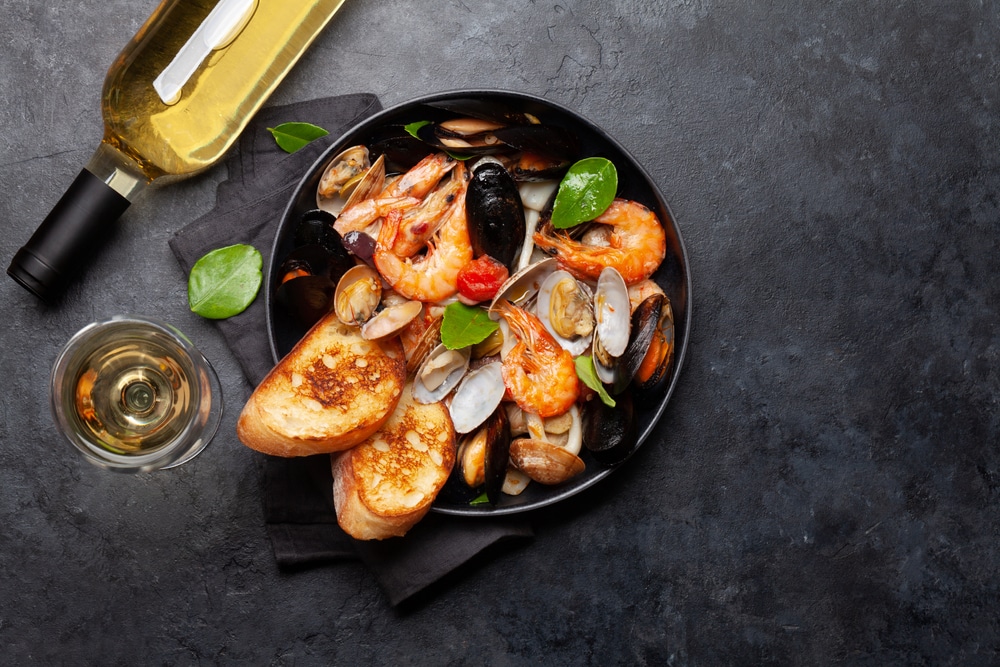 foods high in taurine