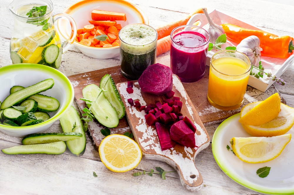7 day detox diet plan fruits and vegetables