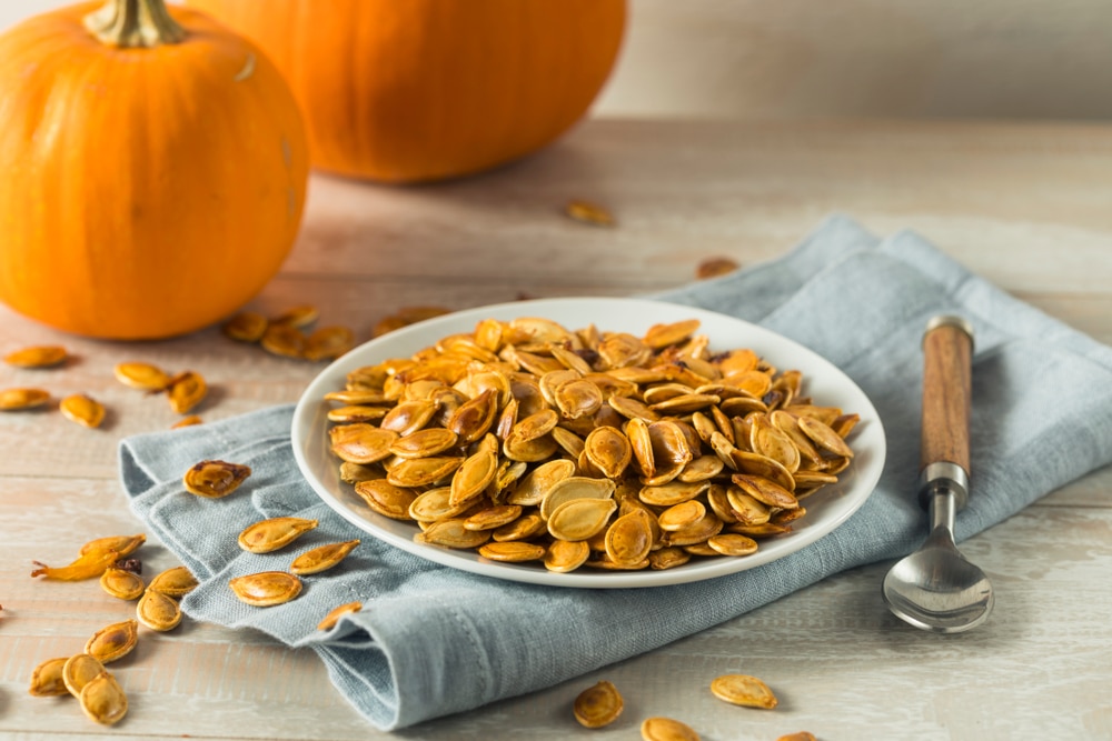 weight loss eating grapes and pumpkin seeds