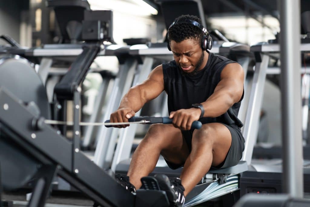 indoor rowing calories burned
