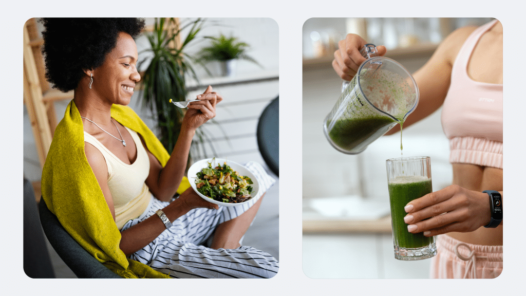 eating too much healthy food