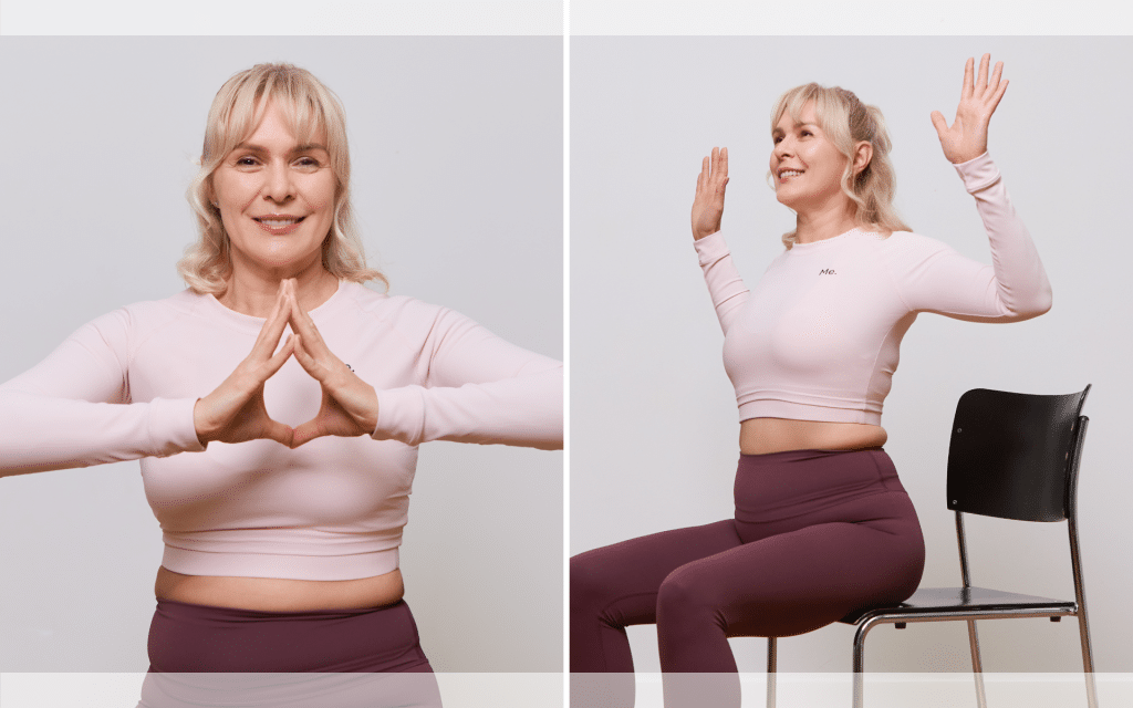 Chair Yoga Workout For Seniors