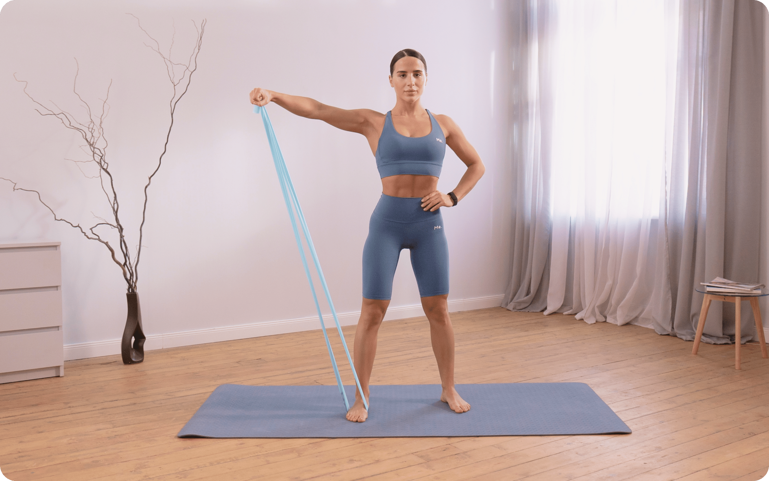 Resistance Band Exercise For Legs And Glutes