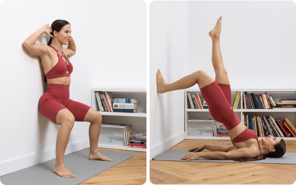Wall Pilates For Stomach Fat