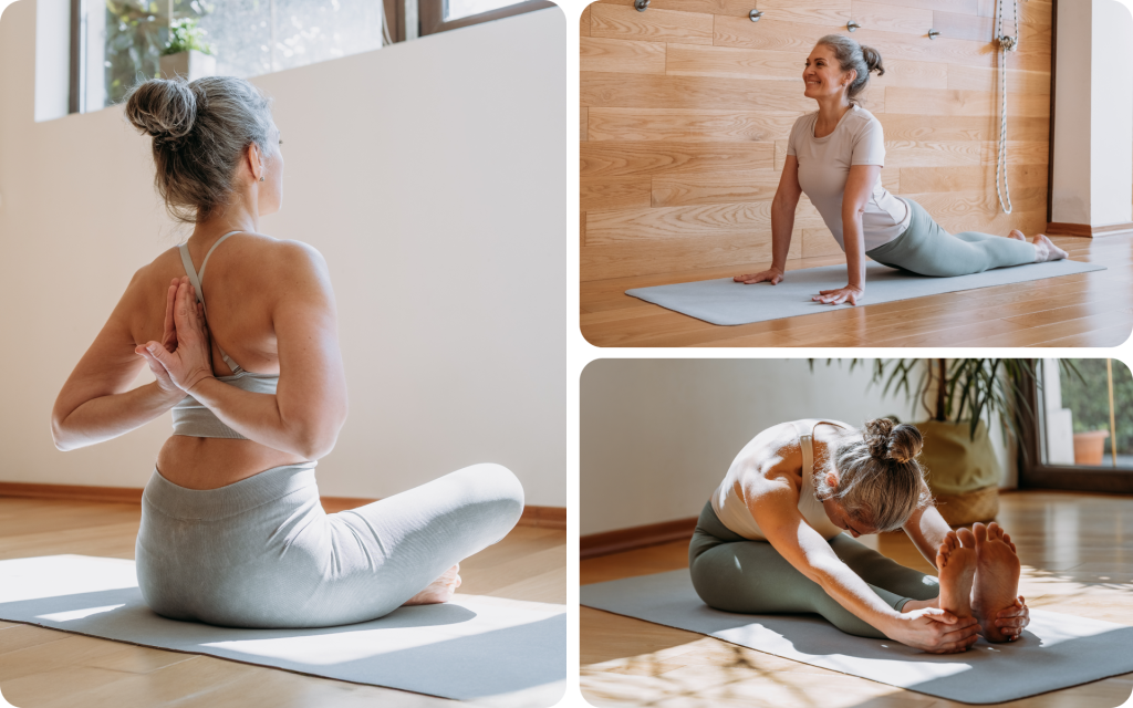yoga and calisthenics