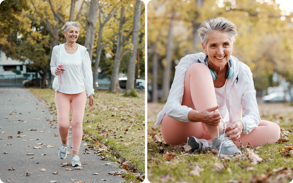 Running After 50 Woman