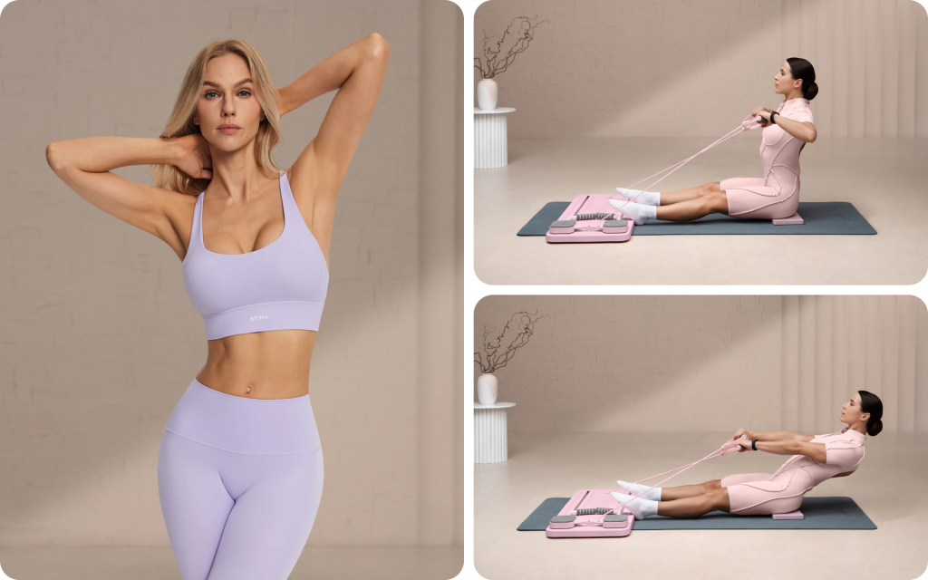 Mini Pilates Reformer workout