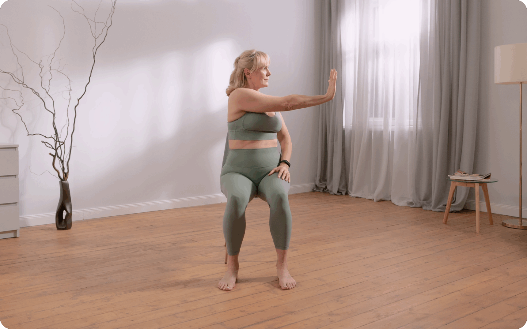 10 Chair Yoga Positions for Seniors - BetterMe
