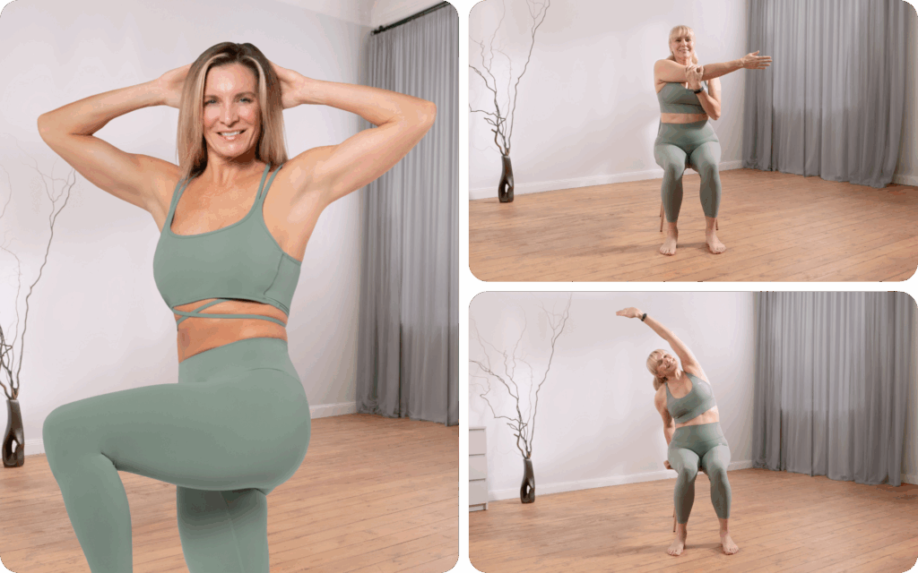 Chair Yoga Positions For Seniors
