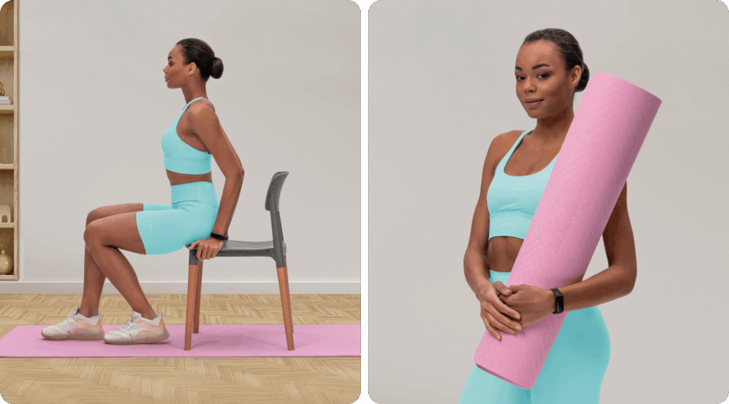 10 minute chair yoga