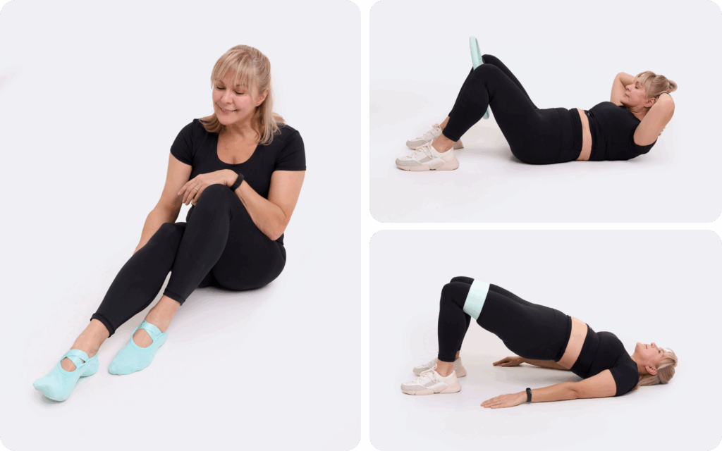 core exercises in bed for seniors