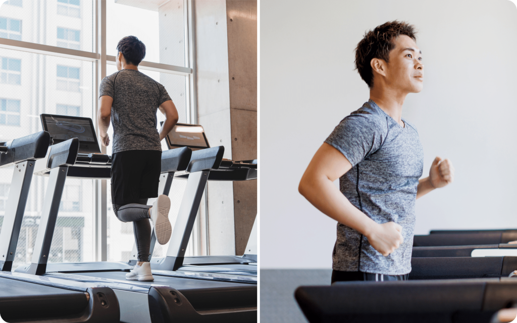 why is it harder to walk on a treadmill than outside