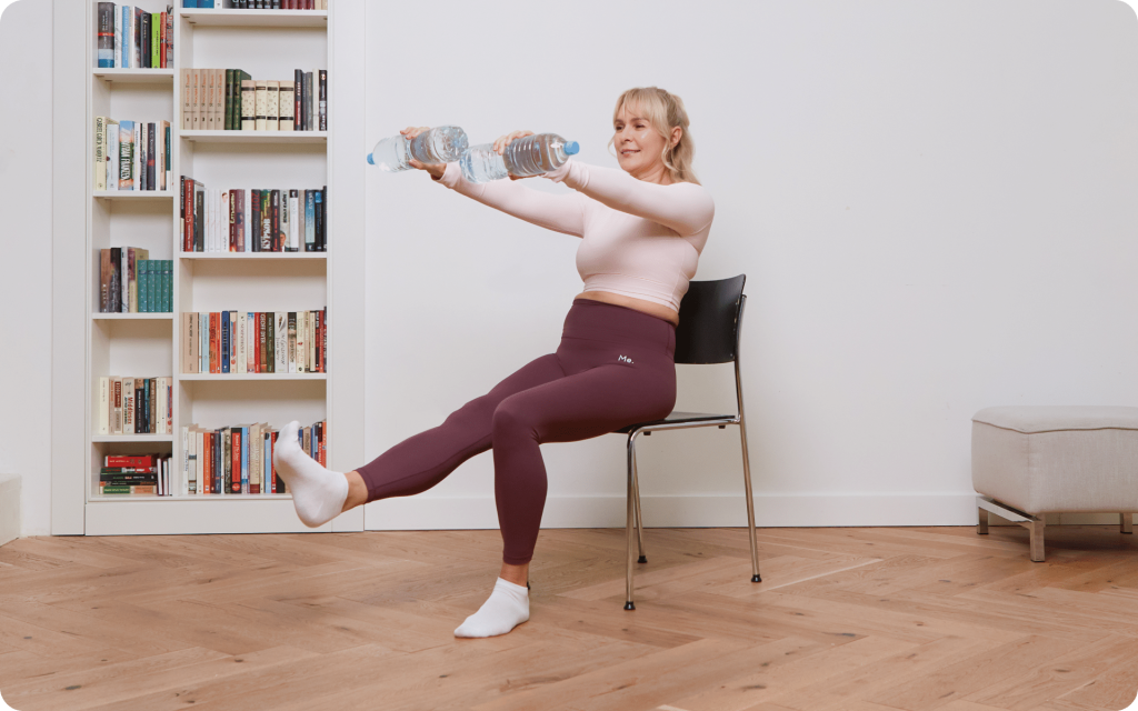 senior chair yoga poses